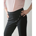Czarne eleganckie spodnie
