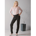 Czarne eleganckie spodnie